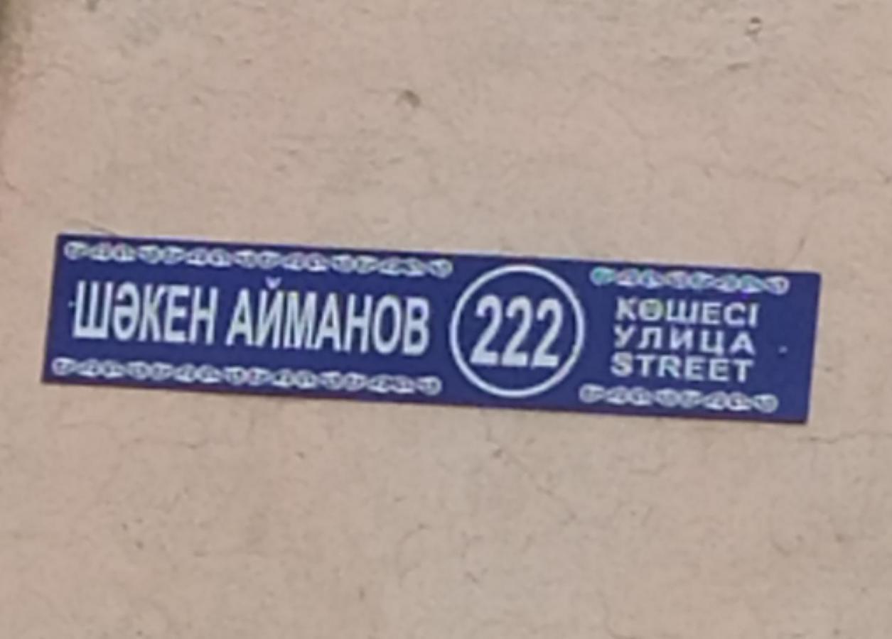 Квартира На Айманова Тимирязева Almatî Exterior foto